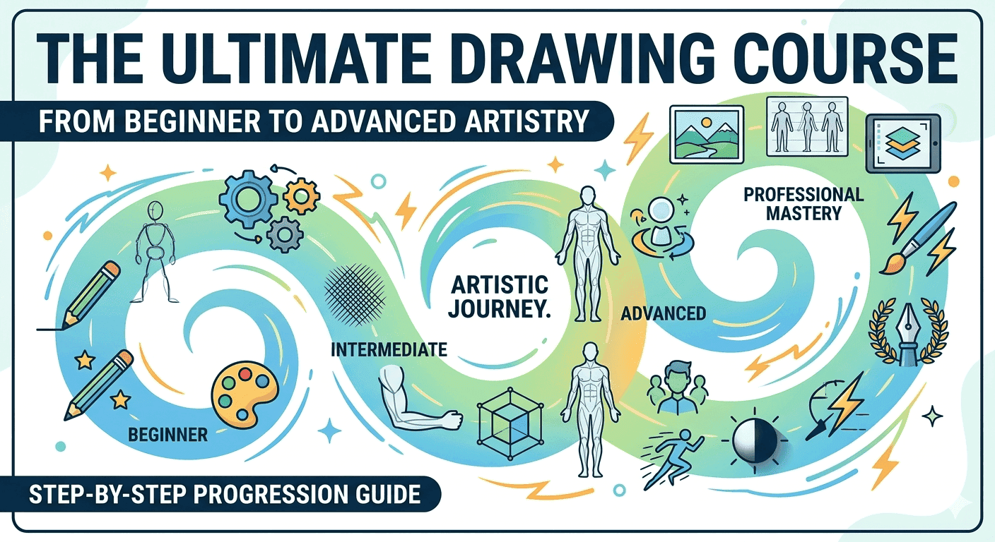 The Ultimate Drawing Course - Beginner to Advanced