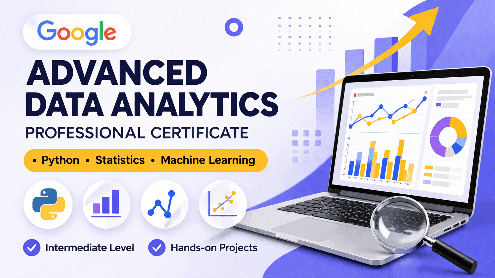 course Google Advanced Data Analytics Professional Certificate thumbnail